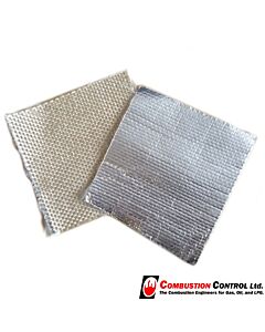 Aluminsed Fibreglass Cloth, Temp rated 260c/500F